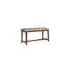 Euthenia Solid Wood Bench In Provincial Teak Finish