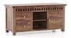 Fidora Solid Wood TV Unit in Teak Finish