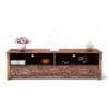 Vintara Sheesham Wood Contemporary TV Entertainment Unit for TV upto 65 inch in TEAK FINISH