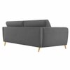 Rockson Fabric Sofa (Dark Grey)