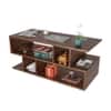 Spydercraft Zig Zag Modern Coffee Table in Columbian Walnut Finish
