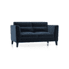 Lewis Sofa Set (Colour : Cobalt, Cushion : Hard, Seater : 3+2+1)