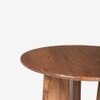 Perivelle Grace Solid Wood 4 Seater Dining Table in Brown Finish