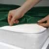 Stoa Paris 300TC UltrSatin Double Bedsheet Set Satin Double Emerald Green