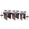 Oaksour Nested Stool Set of 3