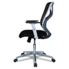 Wiwngas Mid Back Ergonomic Chair in Black Colour