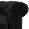 Winchester 3 Seater Leather Sofa in Licorice Colour