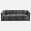 Camro Fabric Sofa (Grey)