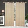 Velvet embo Pack of 2 Blackout Door Curtains