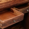 Sheesham Wood Sideboard In Rustic Teak Finish