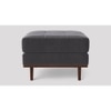 Berlo Ottoman Color in Dark Grey