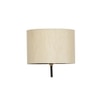 Deven White Cotton Shade Floor Lamp