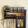 Caterina Wooden Kitchen Storage Rack