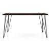 Dyson 6 Seater Dining Table In Mango Walnut Finish
