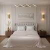 Stoa Paris Satin Bedsheet King Size Bed heet King Design Combo 5