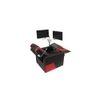 Genx Solid Wood One Seater Motorized Recliner in Red Colour