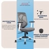 Kepler Brooks Marvel MB Office Desk Chair in Grey Colour
