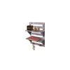 WOODENMOOD Rectangular Wall Rack