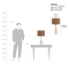 Cusp Sisal Fiber Handcrafted Table Lamp