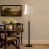 Devansh Wood & Metal Floor Lamp