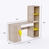 Joy Ride Study Table In White & Oak Colour