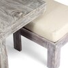 Blane Sheesham Wood Country Side Coffee Table Set With 4 Stools In Antique Multicolour Finish