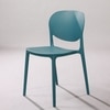 Kepler Brooks Serena Cafeteria Dining Chair in Teal Colour