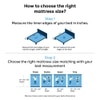 Duroflex Duropedic LiveIn Airboost 28 Medium Firm Orthopedic Mattress Queen 78x60x8
