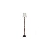 Calloway Brown Cotton Shade Floor Lamp