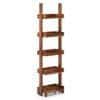 Austen Solid Wood Bookshelf in Teak Finish