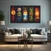 The Castle Decor Five Nature Elements Wall Art Set of 5 27x48 Inch