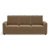 Apollo Sofa Set (Colour : Fawn Velvet, Cushion : Hard, Back Type : High Back, Seater : 3+1+1)