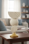 Abstract Geometric Sculpture Showpiece Minimalist Decorative Art Figurine