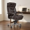 Ettorez Grandeur Ultra Premium Boss Chair In Brown Colour