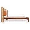 Zenith Comfort Solid Wood Non Storage Queen Bed in Provincial Teak Finish