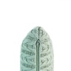 Colette Granite Green Cotton Knitted Cushion Cover 12X20 Inches