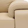 Trissino 3 Seater Leather Sofa in Cream Colour