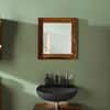 ONA Solid Wood Wall Mirror In Provincial Teak Finish