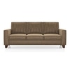Apollo Neo 3 Seater Fabric Sofa in Dune Colour (Back Height : Regular, Cushion Type : Hard)