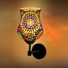 Devansh Metal Electric Wall Light in Black Colour with Multi Shade Count of 1 Light
