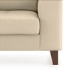 Verona Essential 1 Seater Fabric Sofa in Pearl Colour