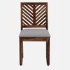 Rimz Solid Wood Dining Chair in Honey Finish
