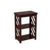 Lala XL Solid Wood Bookshelf in Walnut Finish