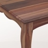 Samuel Solid Wood 6 Seater Dining Table in Urban Teak Finish