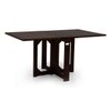 Danton 3 To 6 Folding Dining Table in Mahogany Finish