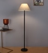 47" Jute Floor Lamp in Beige Shade
