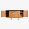 Andaman Nancowry Solid Wood Chest of Drawers in Brown Colour