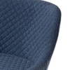 Loberona Fabric Dining Chair in Blue Colour