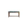 Brimson Solid Wood Bench In Provincial Teak Finish