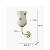 Devansh Metal Electric Wall Light in Gold Colour with Multicolor Shade Count of 1 Light
